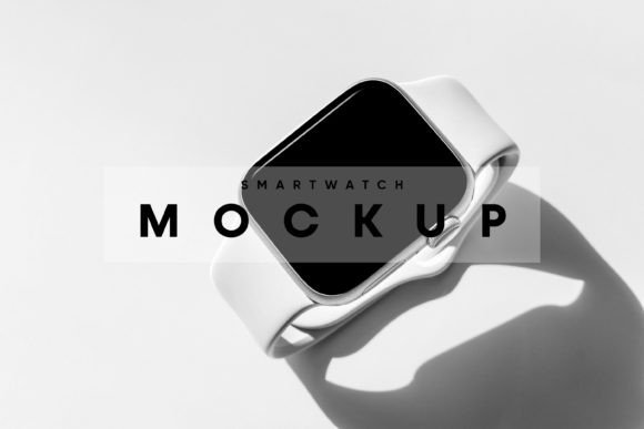 Download IWatch Lies on Floor Mockup - Floor Collection