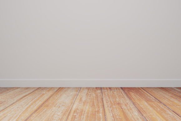 Download White Wall with Wood Floor Mockup - Floor Collection