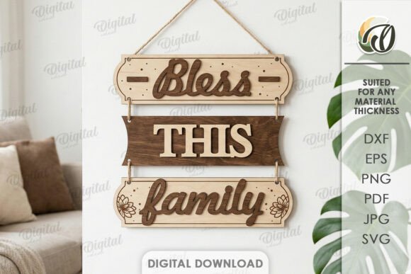 Download Rustic Home Wall Decor Laser Cut - Decor Collection