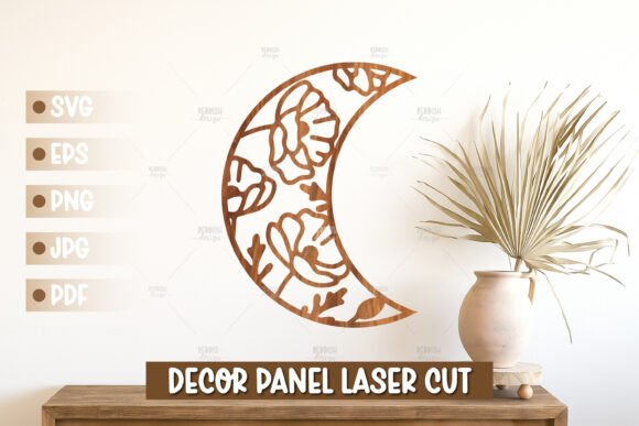Download Moon Wall Art SVG, Baby Room Decor - Decor Collection