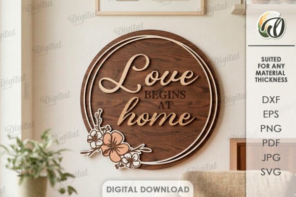 Download Welcome Home Wall Decor Laser Cut - Decor Collection