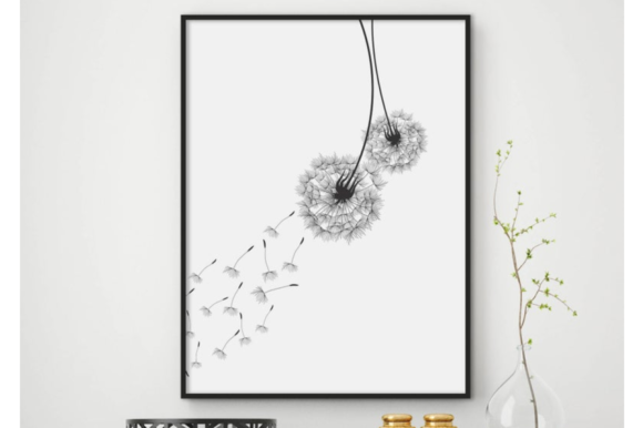 Download Dandelion Wall Art Printable Home Decor - Decor Collection