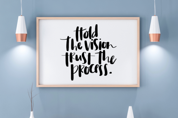 Download Hold the Vision Word Wall Art Printables - Premium Bundle