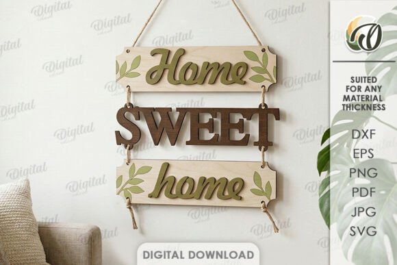 Download Rustic Home Wall Decor Laser Cut - Decor Collection